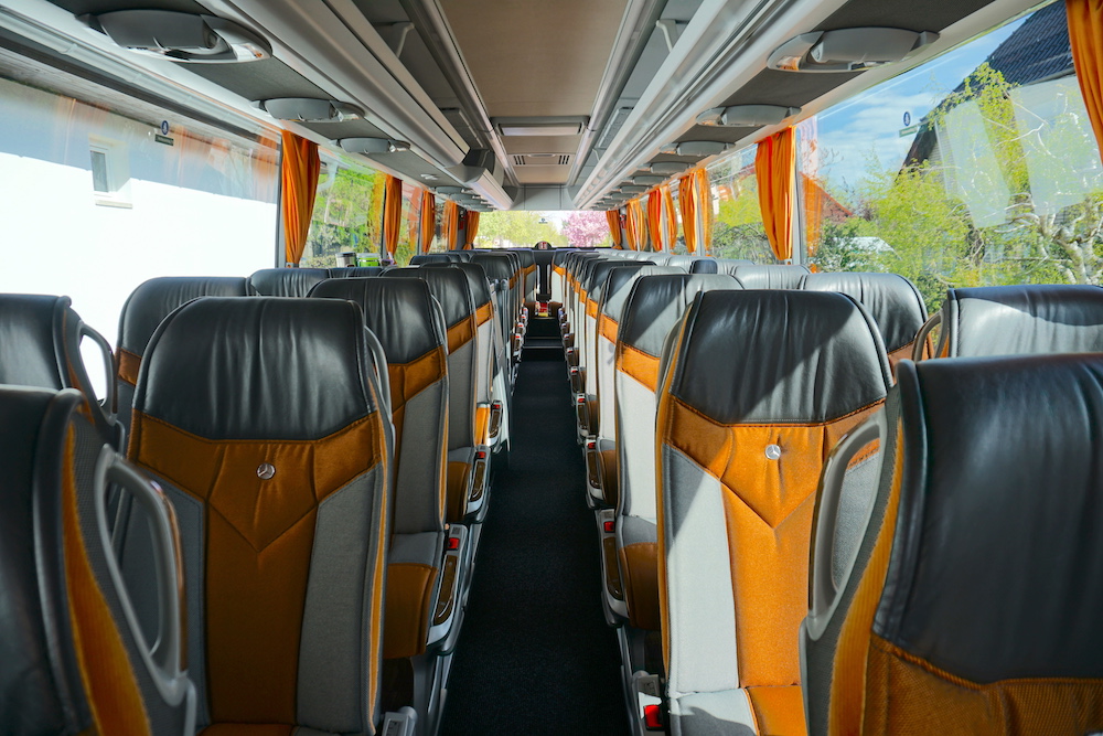 bus rental services